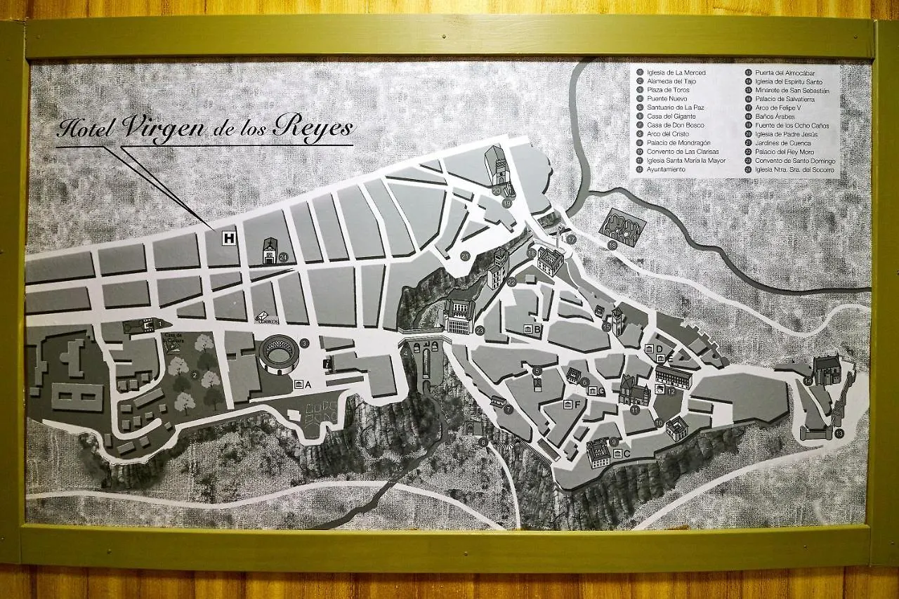 Hotel Virgen De Los Reyes Ronda Spanien